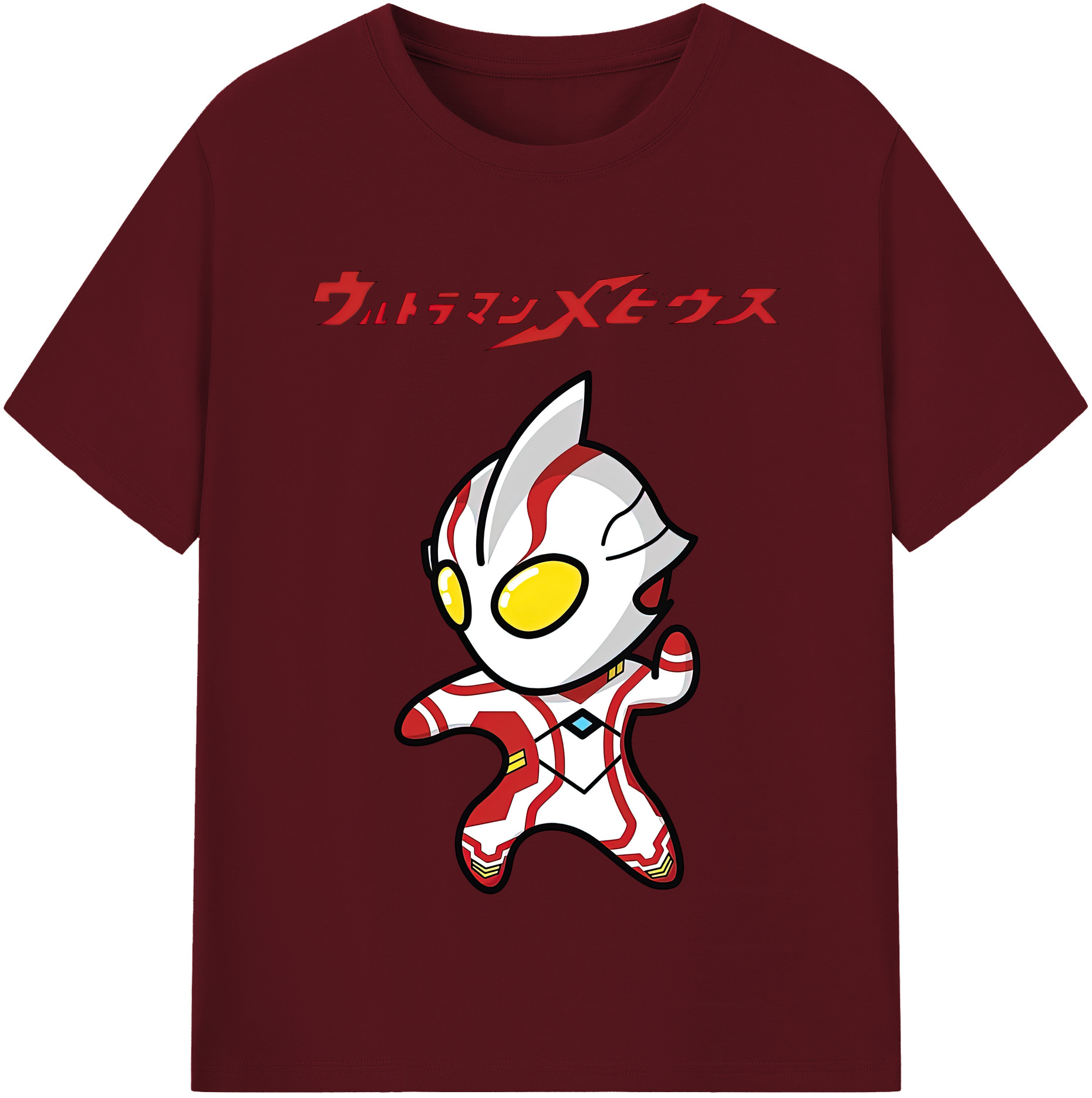 （画像用） ウルトラマン Ultraman 綿100％半袖Tシャツ（フロントプリント）